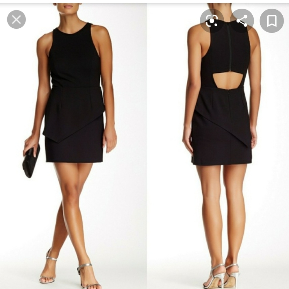 NWT Halson Heritage  skirt overlay cutout dress